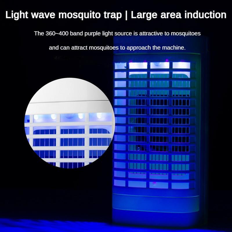 Низкий уровень шума для домашнего использования Машина против комаров Портативная УФ-лампа-уничтожитель комаров Внутренняя ингаляционная ловушка для насекомых 5 Вт