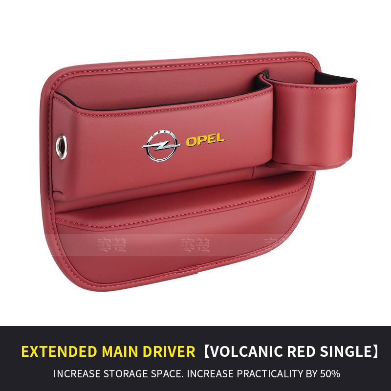 BBFD3 Car Seat Gap Multifunction Crevice Storage Box For Opel OPCline ASTRA CORSA INSIGNIA MOKKA VECTRA GRANDLANG ZAFIRA GTC Tigra