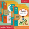 Рабочая тетрадь Renjiao PEP для практики английского языка для 3-6 классов, уровень для начинающих, верхний и нижний тома, стандартный шрифт