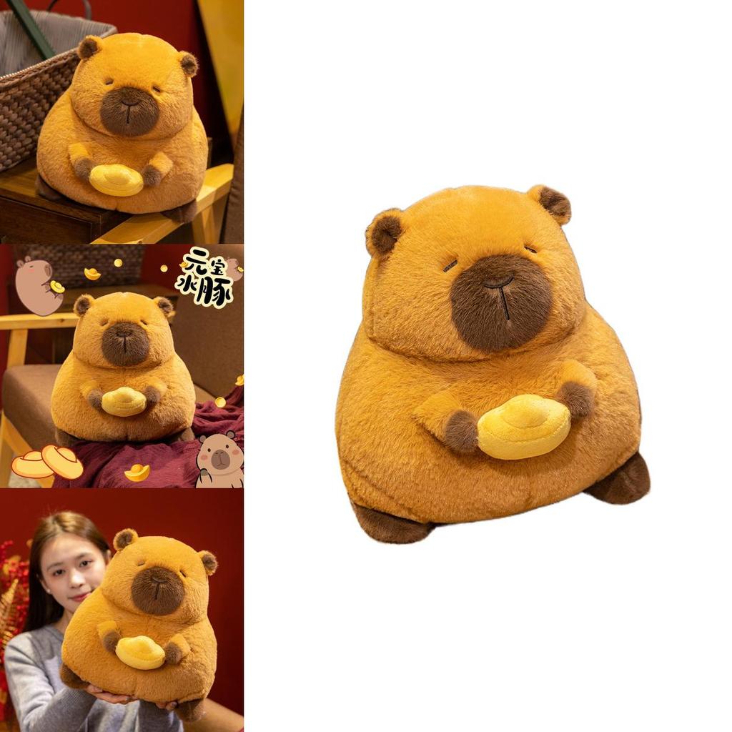 Adorable Cartoon Capybara Plush Toy For Girls Perfect For Living Room Decoration