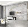 Modern Simple Wallpaper Golden Marble Wall Mural Living Room Tv Sofa Hotel Luxury Wallpaper Home Decor