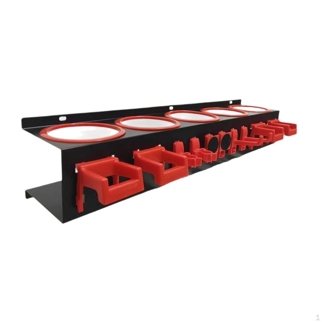 Держатель для распылителей Гаражная стойка для инструментов для автомойки Прочная подвесная подставка для демонстрации аксессуаров для красоты и уборки