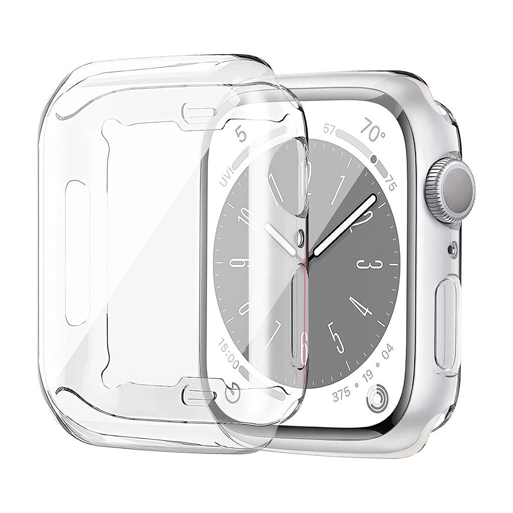 Cover For Apple Watch 10 Case 46mm 44mm 40mm 45mm 41mm 42mm 38mm screen protector silicone bumper iwatch series 3 4 5 6 se 7 8 9