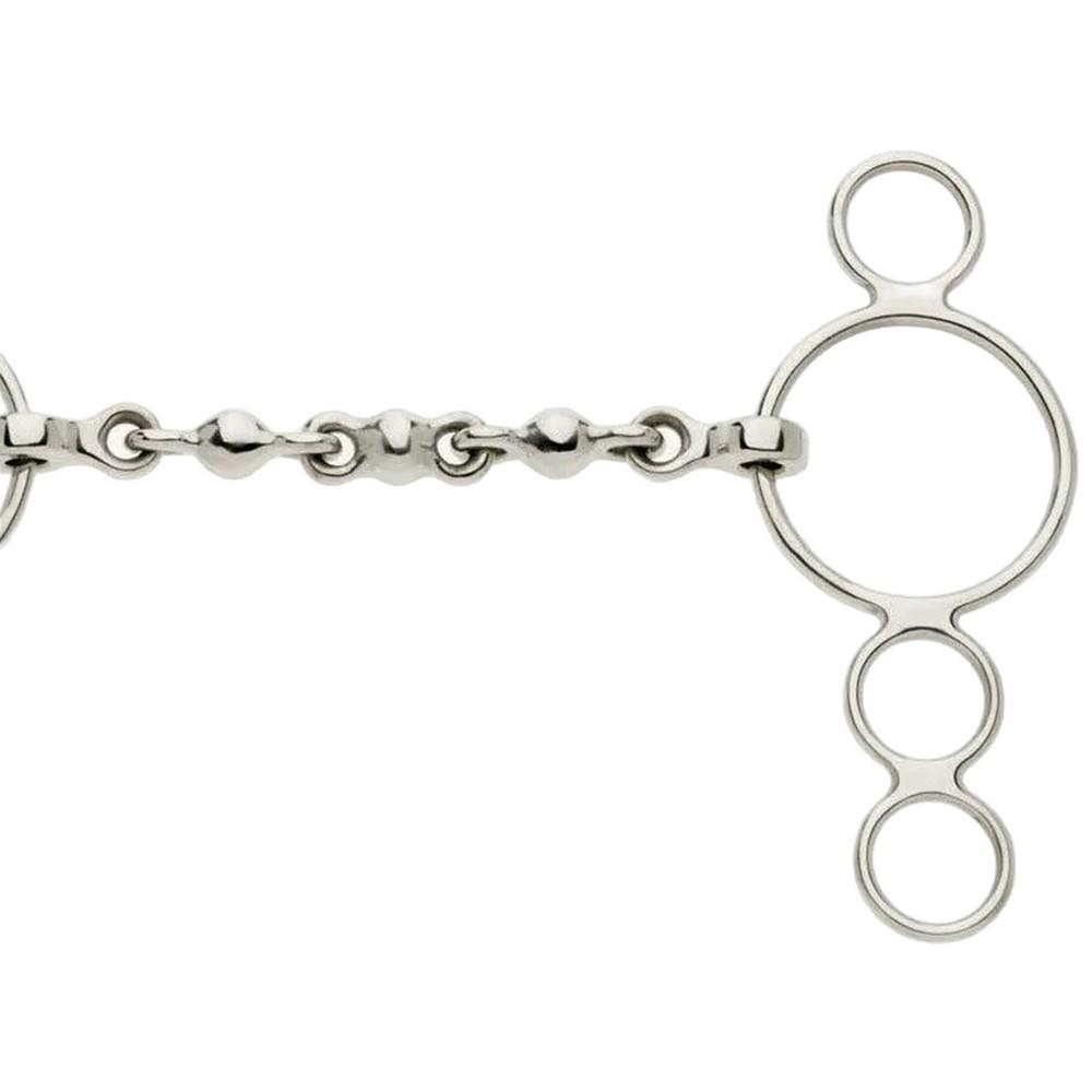 Lorina Лошадиный трензель с тремя кольцами