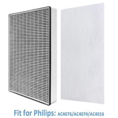 Композитный фильтр Замена FY3107 для очистителя воздуха Philips AC4076 AC4074 AC4016 ACP077 AC4072 ACP017 362*277*46мм Hepa&Угольный