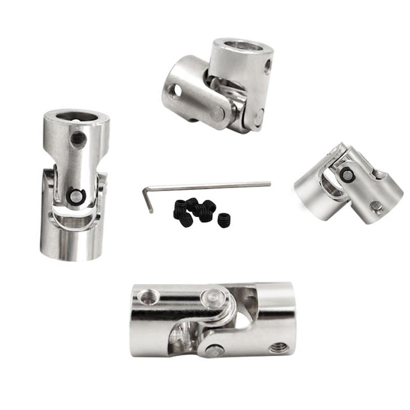 Boat Car Shaft Coupler Motor Connector Metal Universal Joint Coupling Rc Boat Car Metal Cardan Joint
