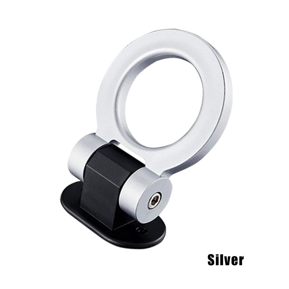 ABS Car Trailer Hooks Sticker Decoration Car Rear Front Affix Trailer Racing Ring Vehicle Towing Hook With Wrenches