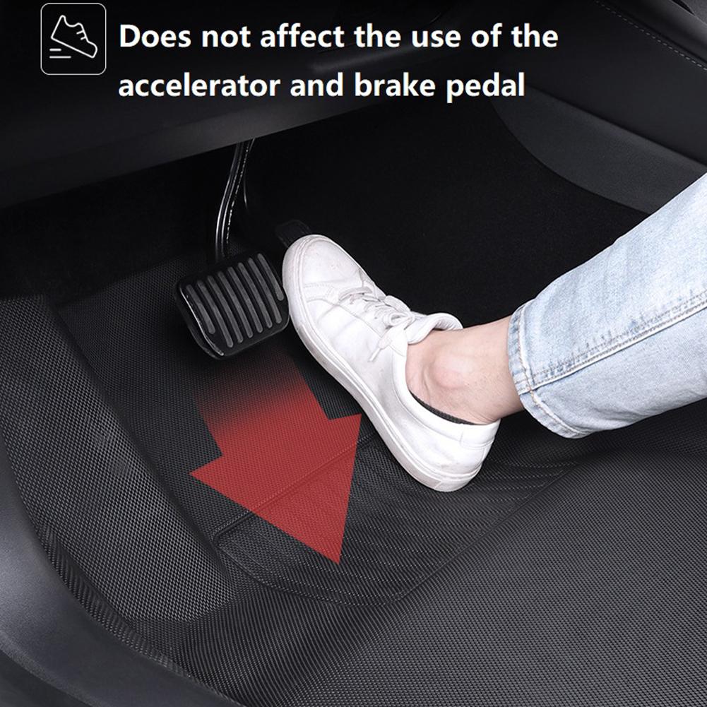 3 шт. коврики для автомобилей всепогодные автомобильные передние и задние коврики водонепроницаемые коврики вертикальные зернистые автомобильные коврики