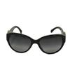 Used 10097 COCO Mark Butterfly Shape Eyewear 5192A c.622/3C 7968 Logo CC Mark Acetate Black Women's from Japan AUTHENTIC
