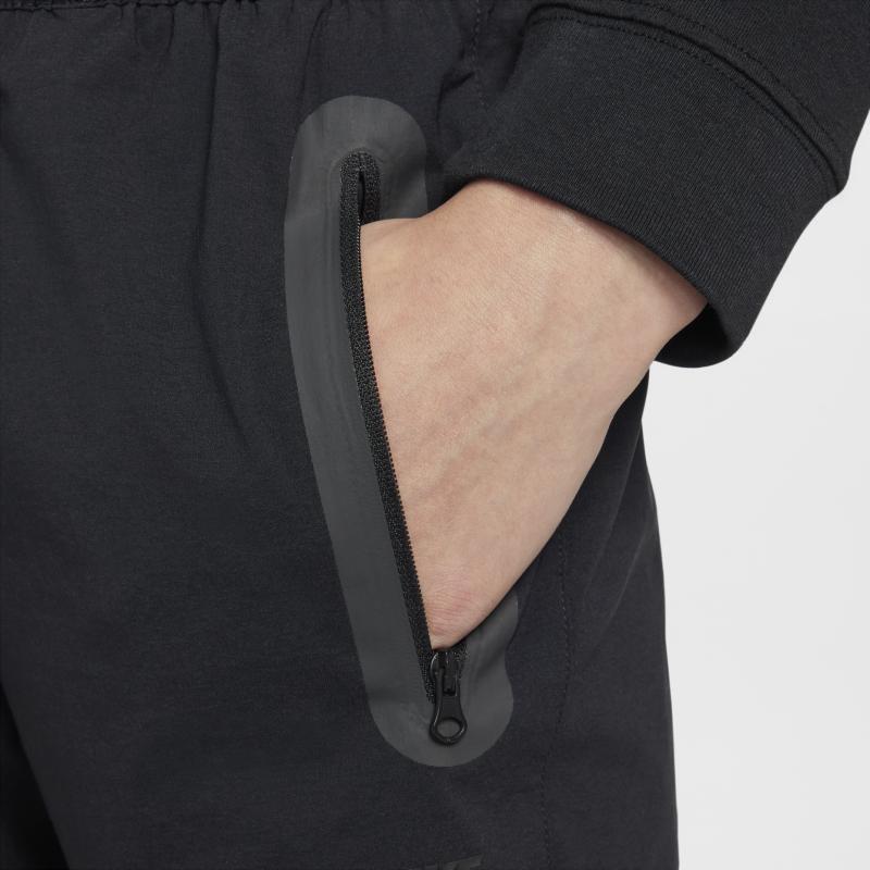 Nike Tech Series Тканые Легкие Простые Прочные Брюки Мужские низ Черный HQ8921-010