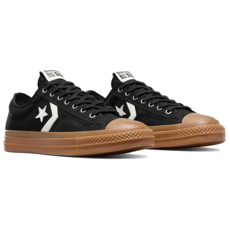 Converse Star Player 76 Low Black Gum Unisex Sneakers Vintage-White A08847C