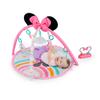 Bright Starts Minnie Mouse Forever Friend Play Gym Months and Music Indoor Play Equipment Full Body Exercise 12937 [0 Up]