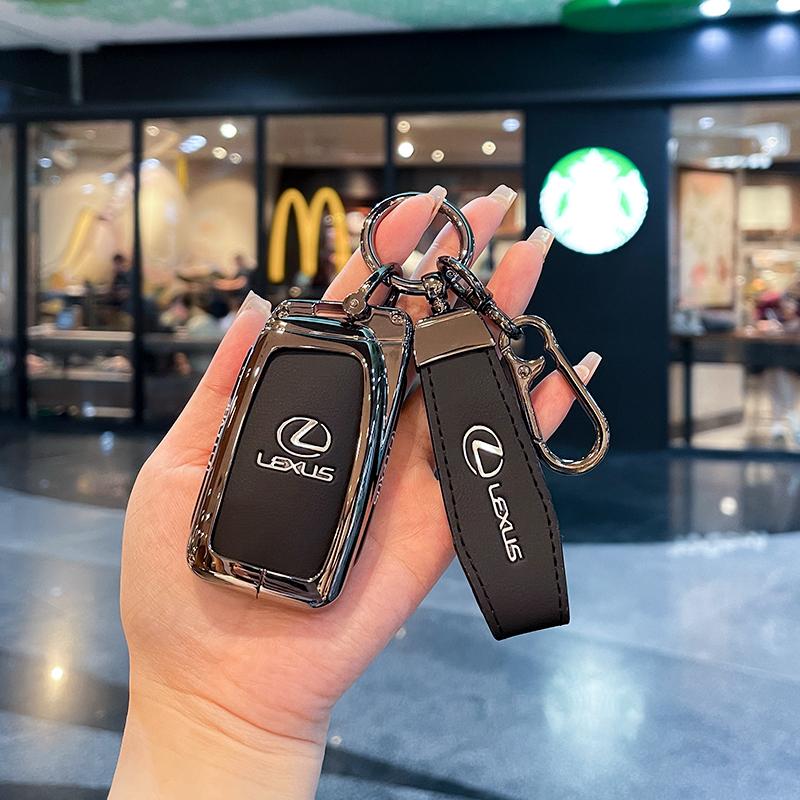 WQB1 Gun Car Key Cover Case Shell Fob Holder For Lexus NX ES UX US RC LX GX IS RX 200 250h 350h LS 450h 260h 300h UX200 Accessories
