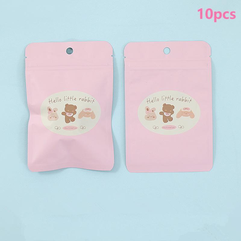 10 шт. Мультяшный Мультяшный Конфеты Печенье Самоклеящийся Пакет для Хранения Креативный Пакет для Закусок Кукла Игрушка Пакет-Сюрприз Подарочный Пакет Сюрприз