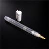 2Pcs 3mm Fine Tip Empty Paint Pens Empty Marker Pen Clear Pen Rod Refillable Empty Paint Marker for School Office