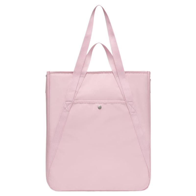 Nike Тканевая сумка-тоут, Сумка для покупок, Сумка на плечо, Сумка-тоут Обычная Унисекс Средняя Нежно-розовая и Мечтательная фуксия Повседневная DR7217-690