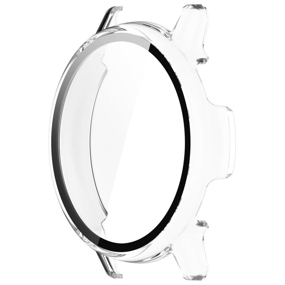 2in1 Case + Tempered Glass for Garmin Vivoactive 5, Transparent