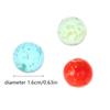 5Pcs 1.6Mm Luminous Glass Ball Glass Marbles Colorful Assorted Marbles Glow In The Dark Pinball For Kids Marble Games