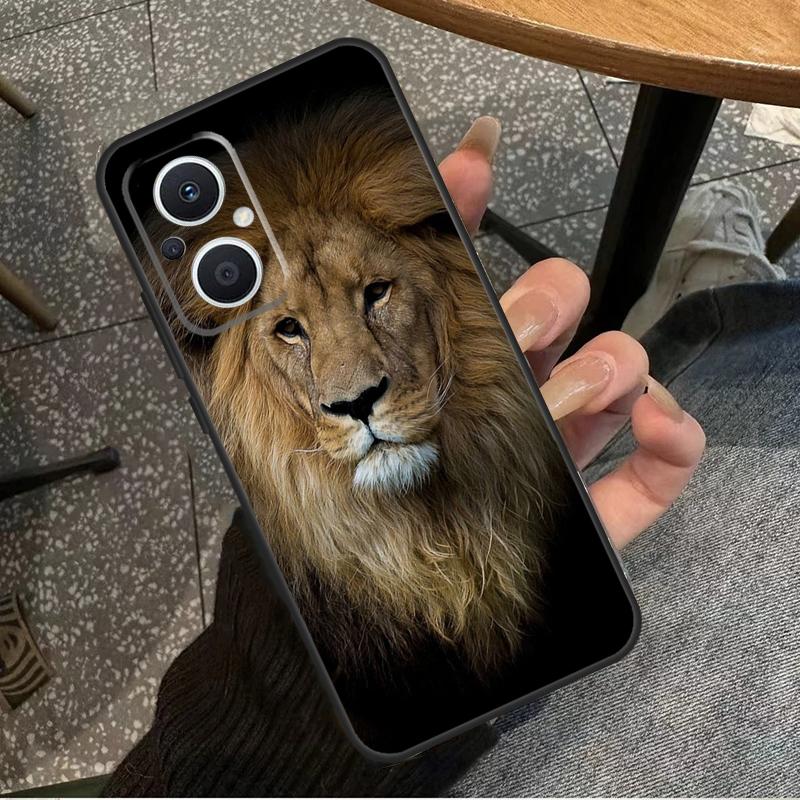 Leopard Tiger Lion Animal Case For OPPO Reno 10 Pro 4 5 6 7 8 Lite 8T 4Z 5Z OPPO Find X5 Lite X2 X3 Neo X6 Pro Cover