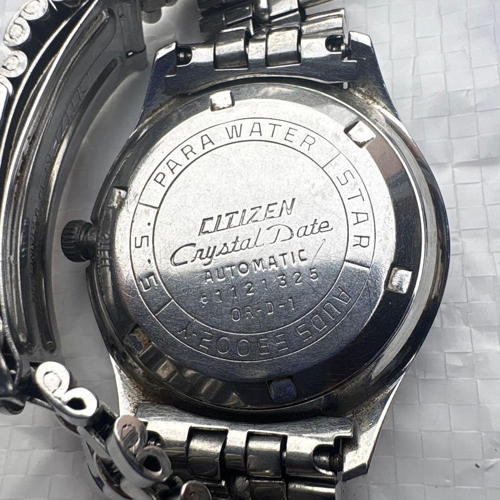 Used Citizen CITIZEN Crystal Date Automatic Working