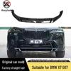Передний сплиттер в стиле воина из углеродного волокна для BMW X7 G07 LCI 2024+