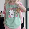 Y2k Emo летние женские корейские японские Harajuku с коротким рукавом Egirl аниме футболки Эстетическая футболка большого размера Kawaii Топы Одежда