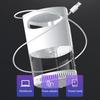 Silent Mosquito Killer Lamp UV Photocatalyst Bug Zapper 1Pcs USB Charging Light Weight for Hiking Camping Travel Use