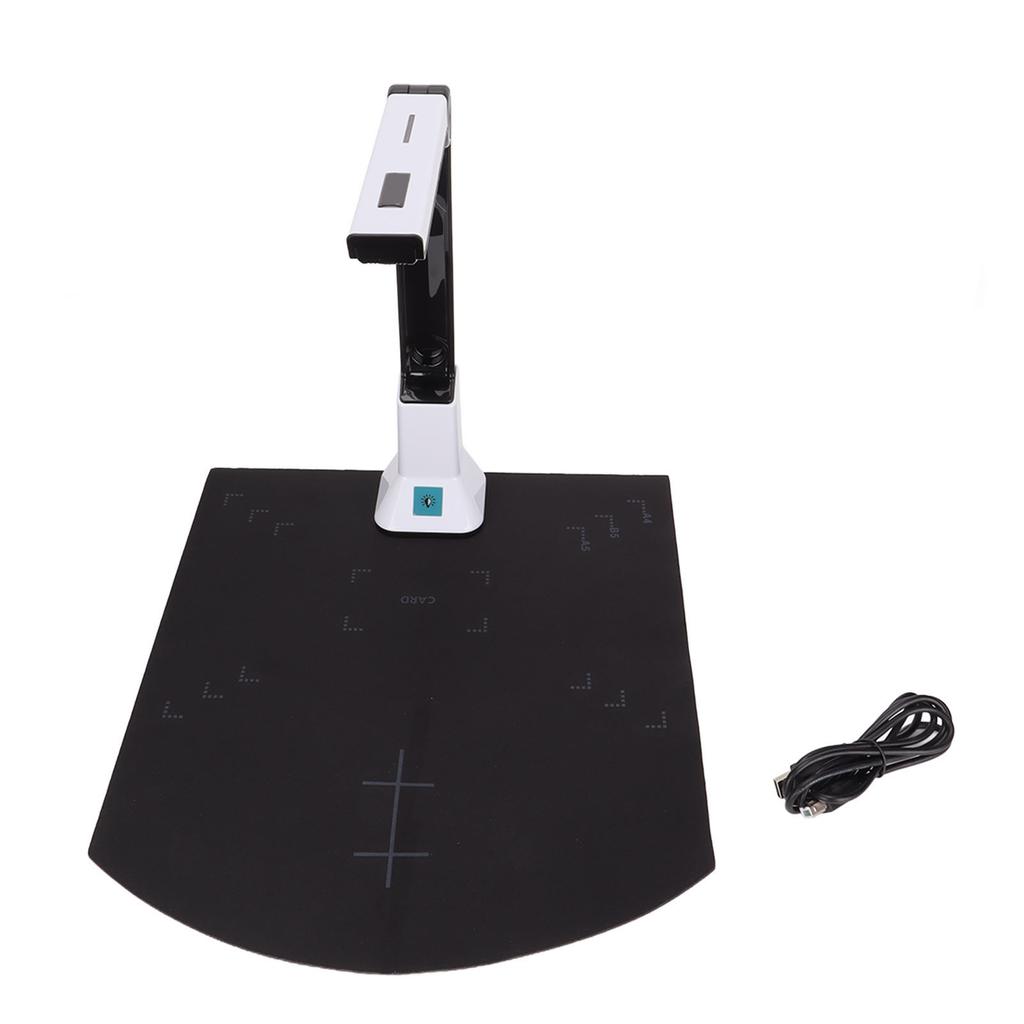 Document Camera 8 Million Pixels HD A4 Auto Focusing USB Document Camera Scanner for Scanning Files Notes Picture