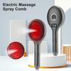 Electric Spray Massage Comb Red Light Spray Hair Follicle Comb Scalp Oil Liquid Applicator Vibration Relax Massager Hair Growth