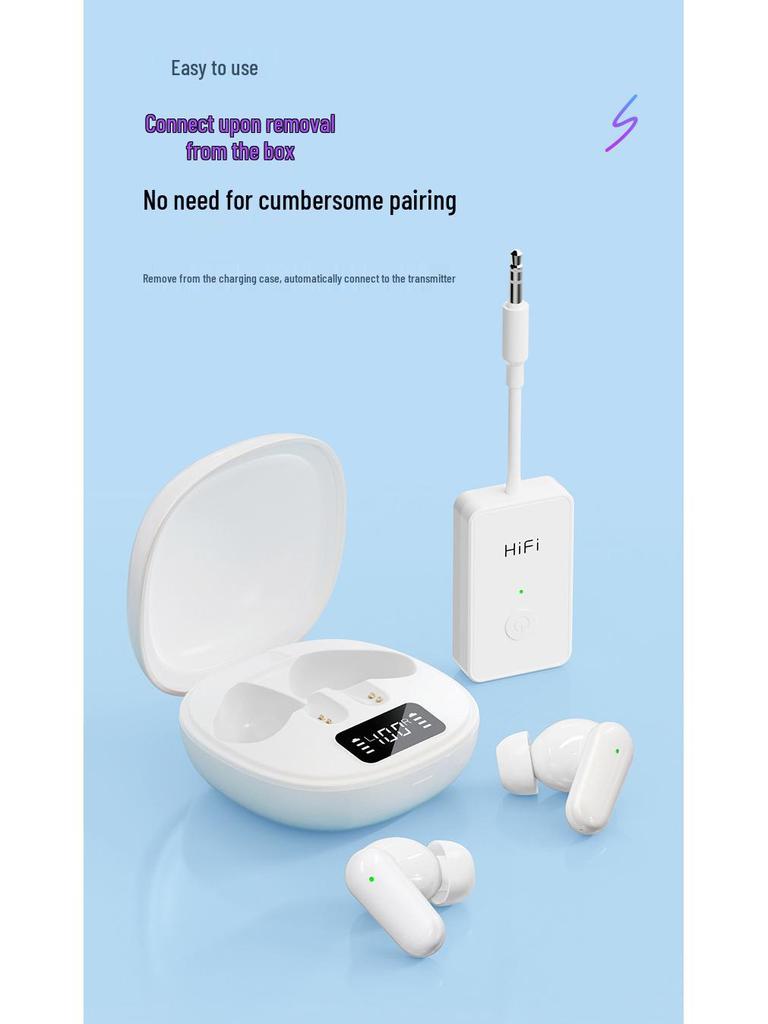DEKO Wireless Monitoring Headphones for Live Streamers with In-Ear Sound Card Feedback