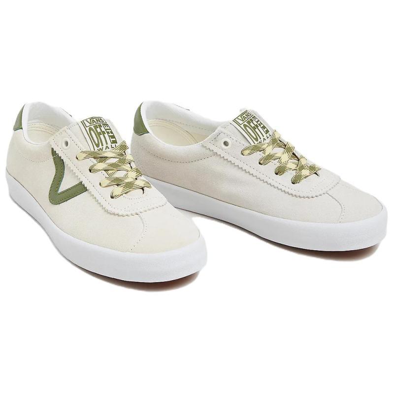 Vans Low Top Skateboard Shoes Unisex Ecru Sneakers VN000CQRCD3