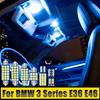 Для BMW 3 серии E36 E46 M3 316i 318i 323i 325i 320i 328i 318d 320d 330d Автомобильные лампы для чтения, зеркальце, вещевой ящик, лампы багажника