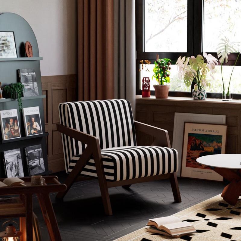 WEZHO Mid-century Richard Armchair