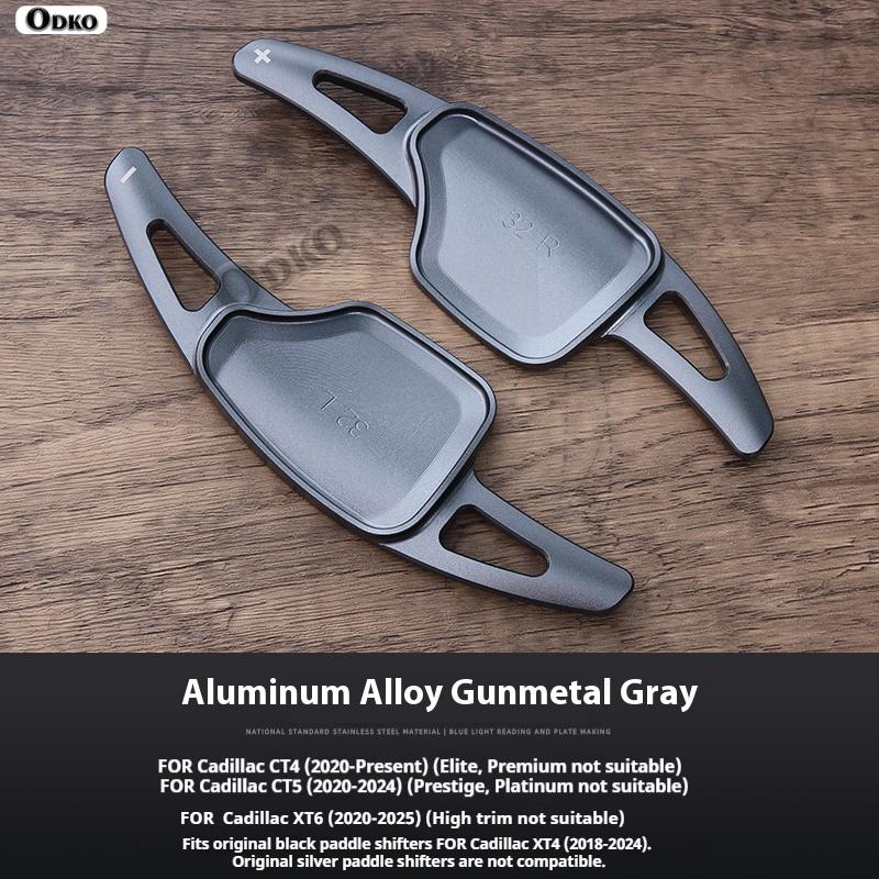 For Cadilac XT6 -2025 model Car Interior Accessories Aluminum Alloy Car Steering Wheel Gear Shifters Paddle Shift Extension