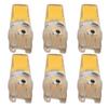 6pcs G9 LED Light Bulb COB Dimmable Professional G9 LED Bulb Replacement for Wall Lamps Table Lamps
