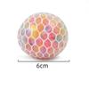 Rainbow Bead Stress Ball Squishy Balls Fidget for Adults Stress Relief Sensory Sticky Balls Squeeze Balls Party Favors & Gifts
