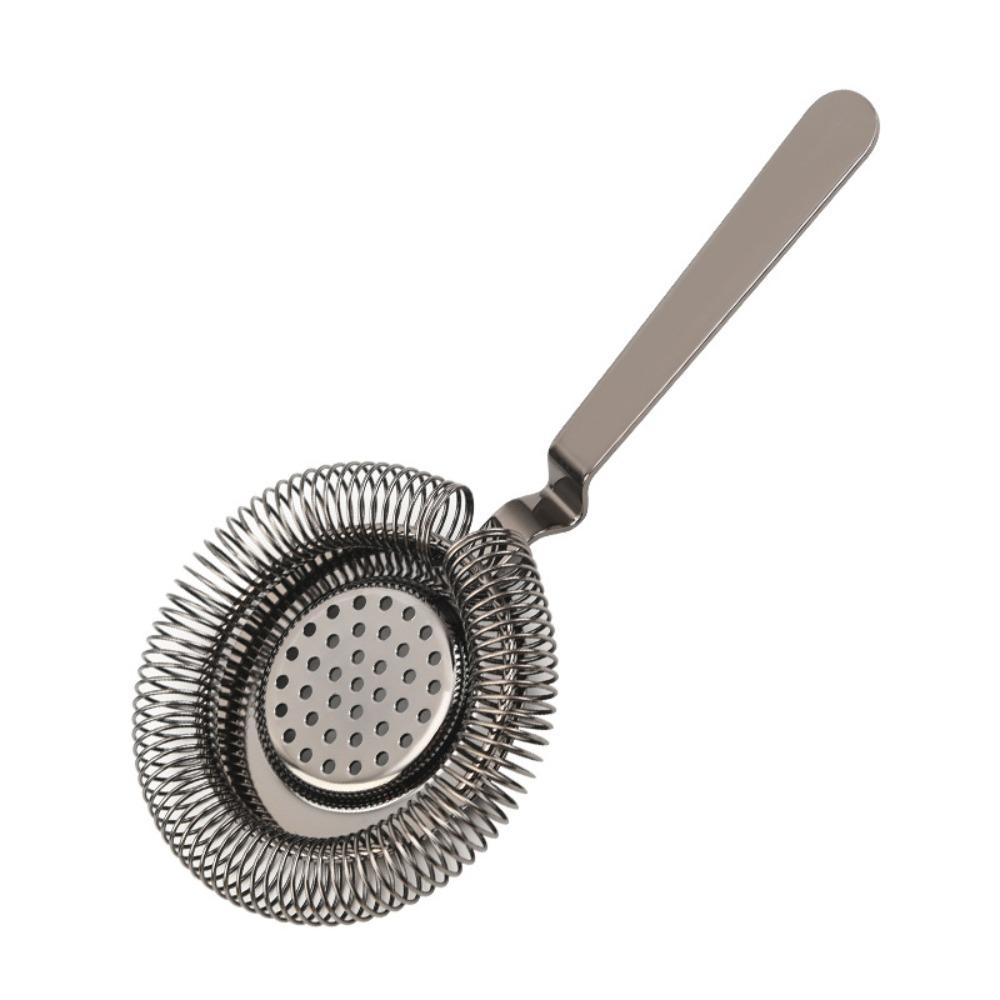 Stainless Steel Cocktail Strainer Detachable Mesh Filter Drinkware Wine Filter Kitchen