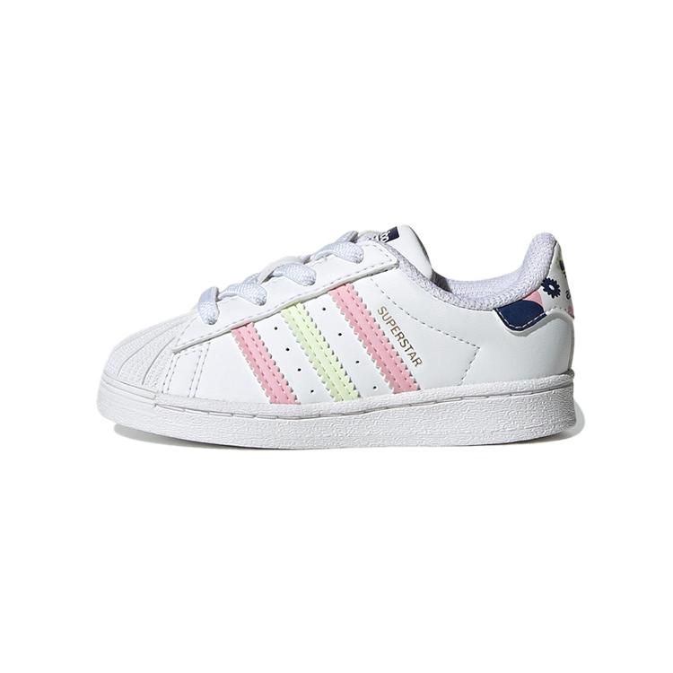 adidas Оригинальные кроссовки SUPERSTAR Низкие для малышей Младенцев и малышей GY3332