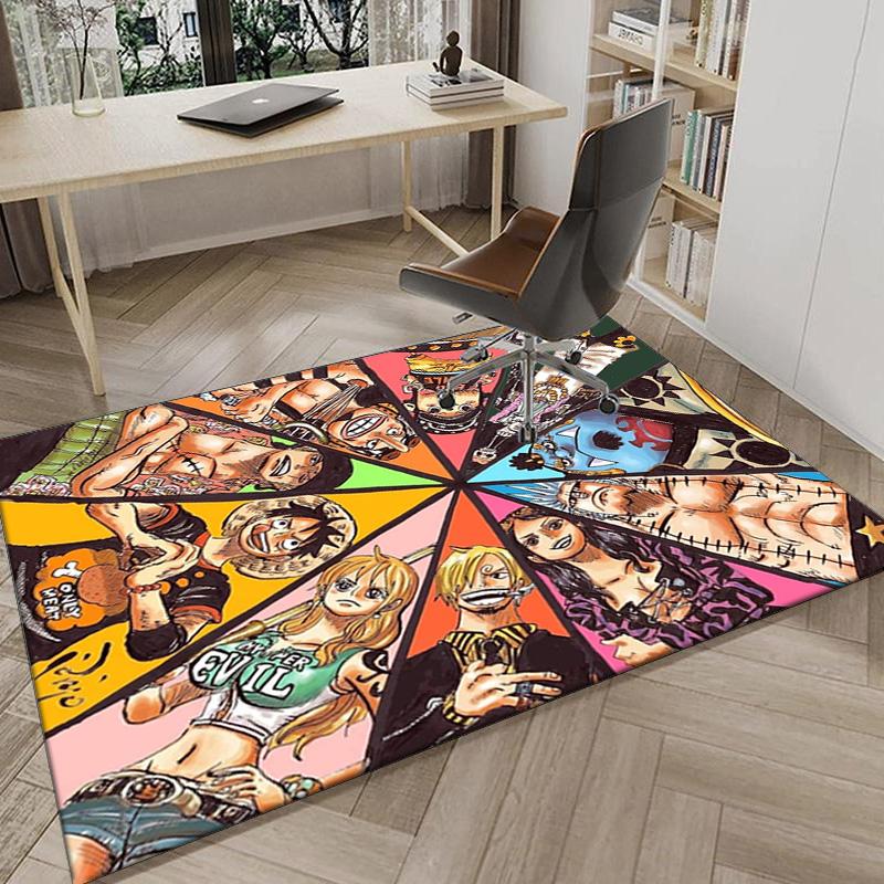 pirate Adventurous Journey Carpet, Chair Rug,Rug for Office Bedroom living rooms, Doormat decor Fan Gift Christmas Gift