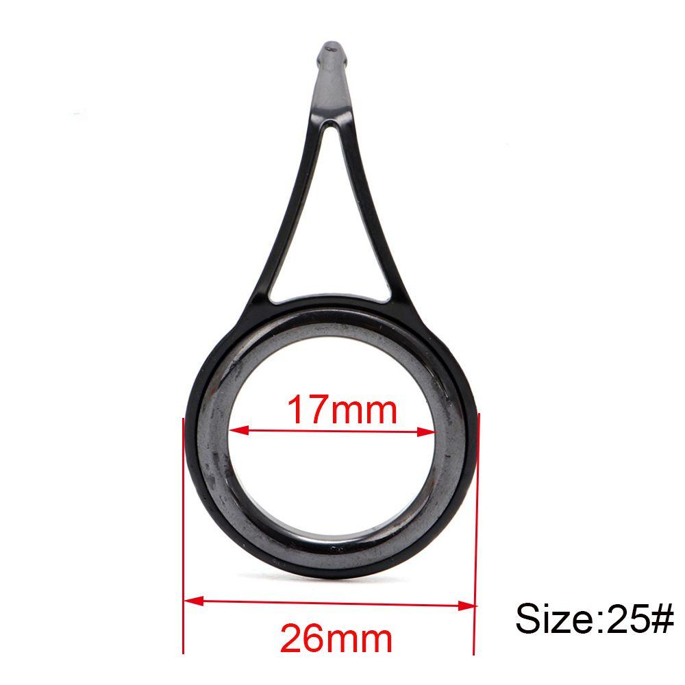 3 мм-23 мм внутренний диаметр направляющая для удочки коробка для снастей аксессуары глаз керамический комплект для ремонта наконечника кольца