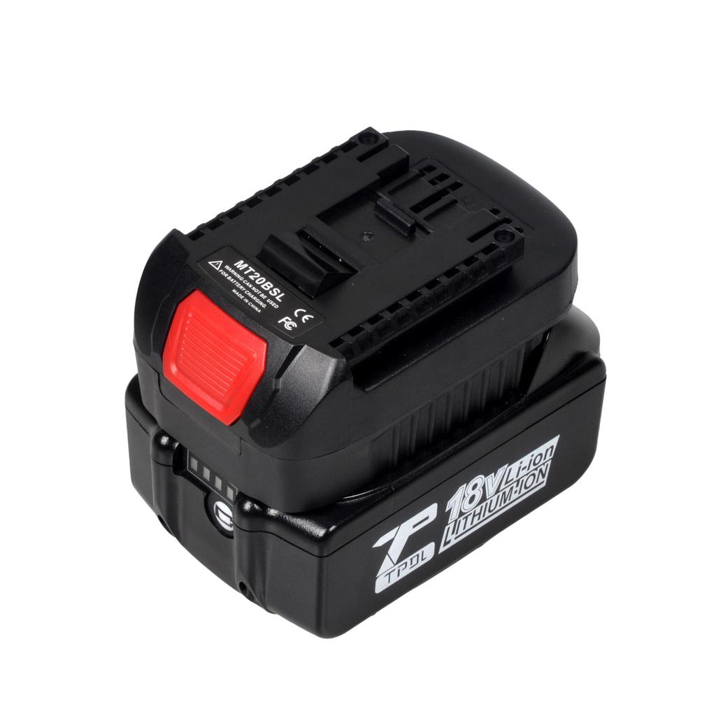 Compatible with 18-20V Lithium Batteries: DeWalt, Makita, Milwaukee, Craftsman, Ryobi, Bosch, Black & Decker
