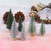 3Pcs/Set Christmas Tree New Year Mini Little Pine Tree Christmas Desk Decoration