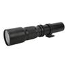 High Power 500mm F8‑F32 Manual Telephoto Lens with UV Lens Filter for Bird Watching Hunting Sports