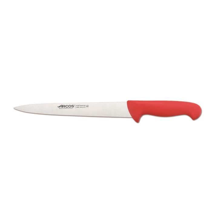 Couteau à filets - ARCOS - Prof 295522 - Acier inoxydable NITRUM - Lame 25 cm - Mango ergonomique