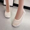 Fashion New Special Women's Flat Shoes Round Toe Casual Comfortable Solid Color Hollow Light Beach Women's Shoes