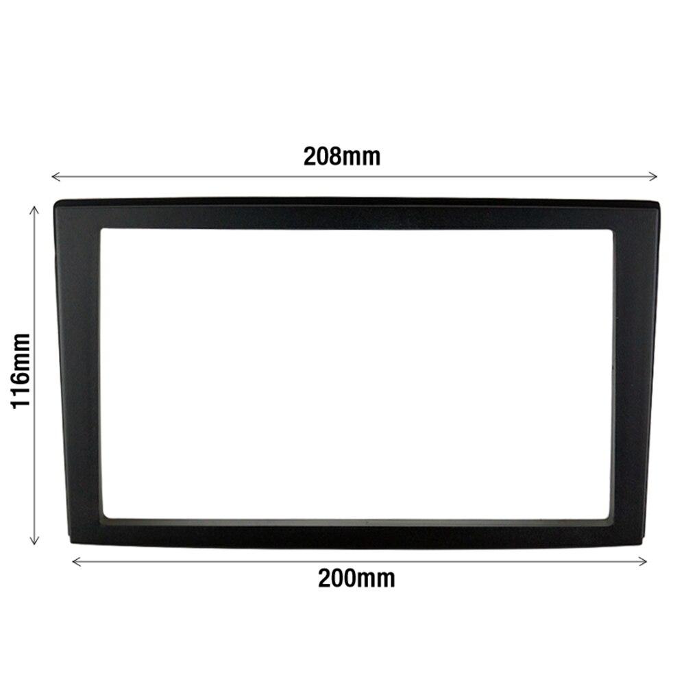 Автомобильная переоборудованная рамка DVD, панель DVD, приборная панель, лицевая панель, рамка радиоприемника, аудиорамка, подходящая для Mazda Premacy, 2DIN