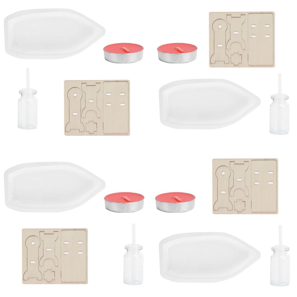 4 Set Steam Boat Science Kit Candle Powered DIY Physics Equipment Experiment Learning Toy