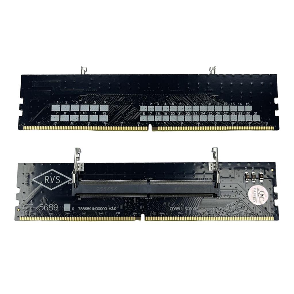 Ноутбук на Настольный Компьютер SO-DIMM на PC DIMM Карту DDR4 DDR5 U-DIMM Адаптер Конвертер Карт Памяти Разъем ОЗУ для ПК Ноутбука Адаптер Памяти