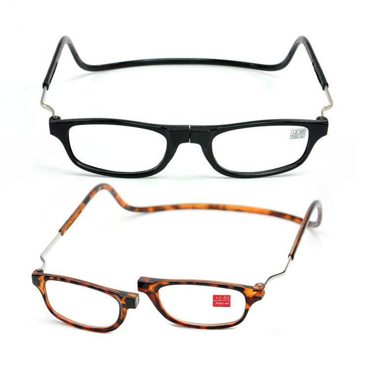 Горячая Распродажа Женские Мужские Очки Gafas Квадратные Регулируемые Оправы Очки Постоянные Пресбиопия Висячие Шеи Высокого Качества Очки Для Чтения Унисекс Бусины