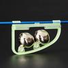 NEW 5Pcs Luminous Sea Fishing Feeder Fishing Bell Twin Rod Tip Fish Bell Alarm Fish Tackle 5cm*3cm Fish Bell Fishs Equipment